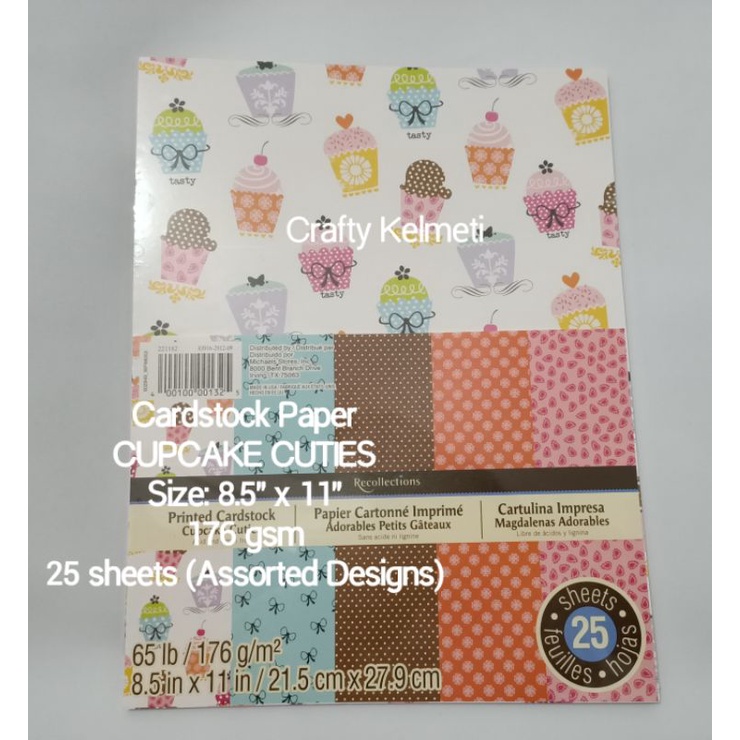 Boutique Floral 8.5 x 11 Cardstock Paper by Recollections™, 50