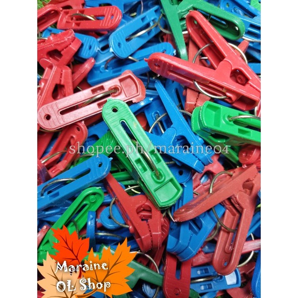 12 Baby Clothes Pins Blue
