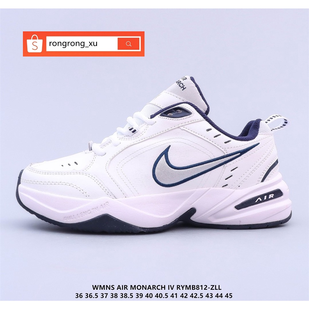 100 Original Nike Air Monarch M2K White Casual Sneaker Shoes For