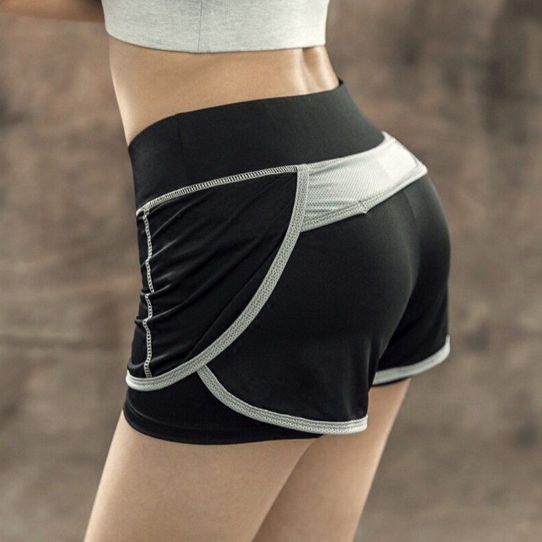 Women Shorts Gym Jogging Sexy Short Trousers S~XL Breathable