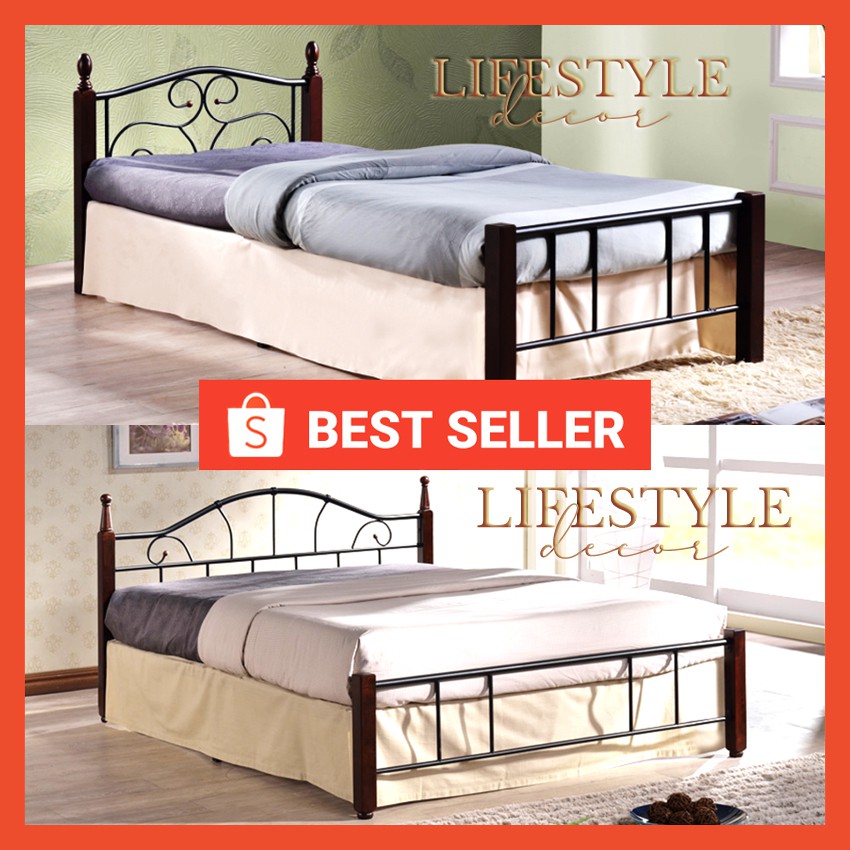 Shopee single bed deals frame