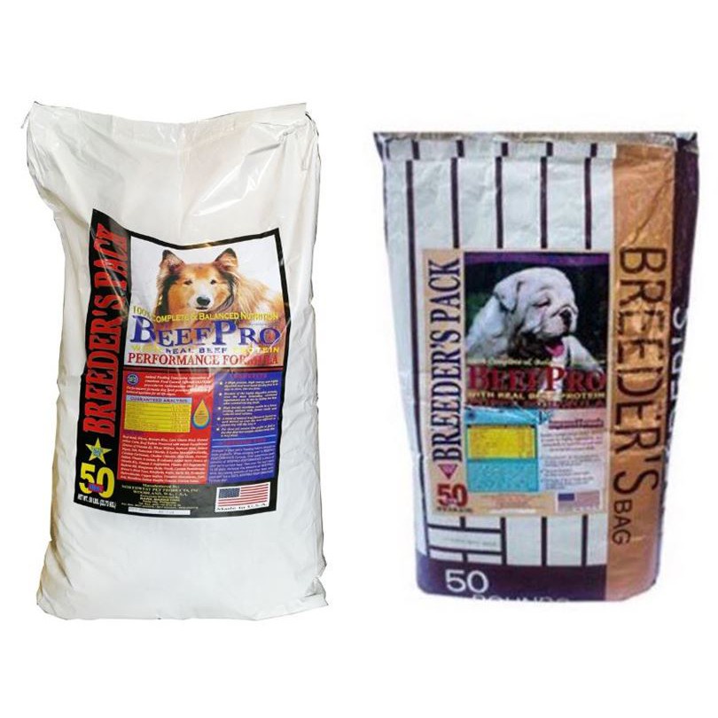 Beef Pro Lamb Pro Breeder s Pack for ADULT and PUPPY Dog Food 50