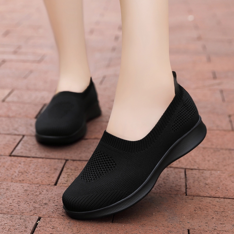 Black rubber cheap shoes for ladies