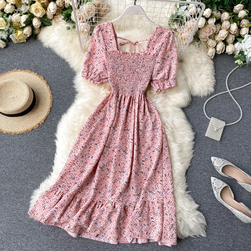 Mid length chiffon outlet dresses