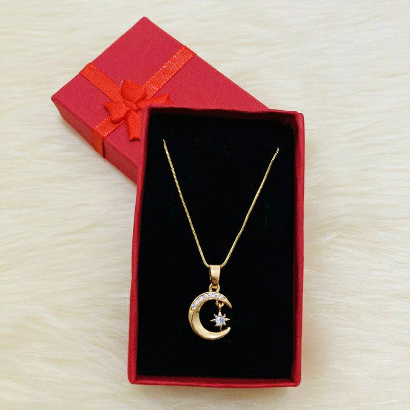 Star moon deals necklace