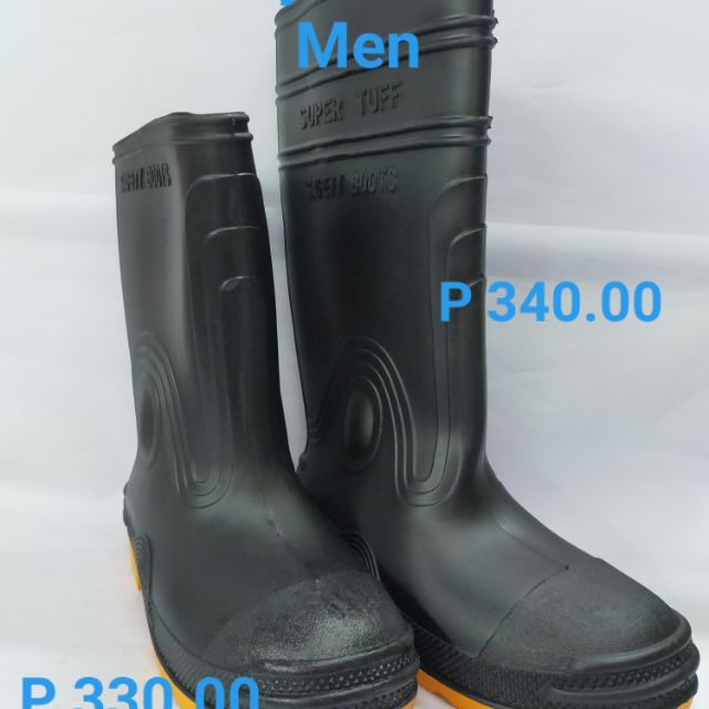 Rubber boots hot sale price