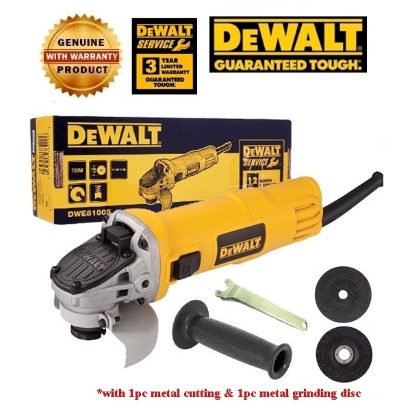 DeWALT Original DWE8100S 4 Angle Grinder Slide Switch Shopee