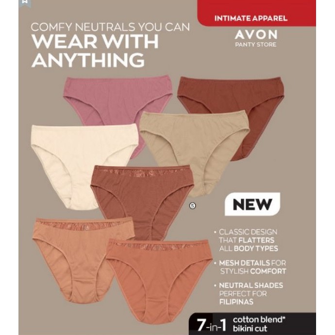 Avon - 7-in-1 Bikini Panty Pack