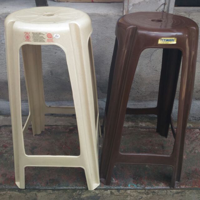 Plastic high stool outlet chair