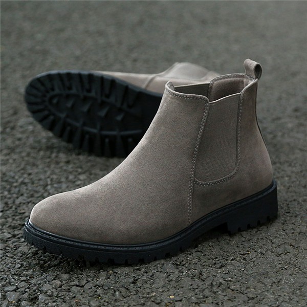Karriere bedstemor Robe Hot Sale Men Shoes Suede Chelsea boots Fashion ankle boots | Shopee  Philippines