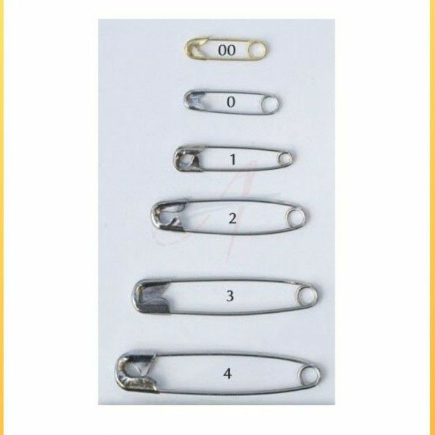 Safety Pins, Safety Pins Assorted, 500 Pack, Assorted Safety Pins