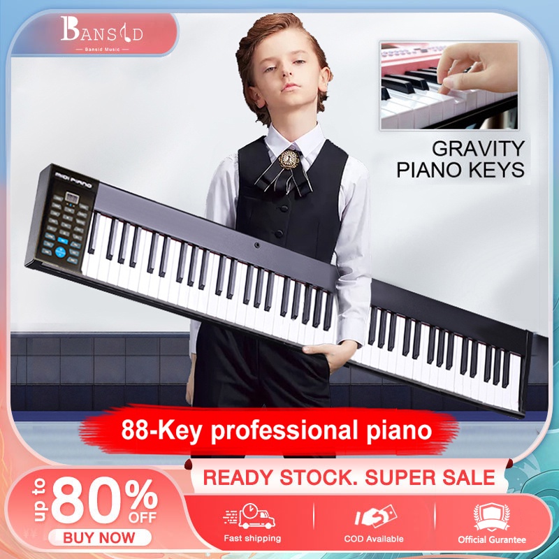 Piano keyboard with bluetooth deals and usb