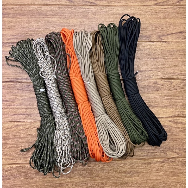 Paracord 550100 Feet 9-Strand Core Nylon Rope Parachute Cord Tent