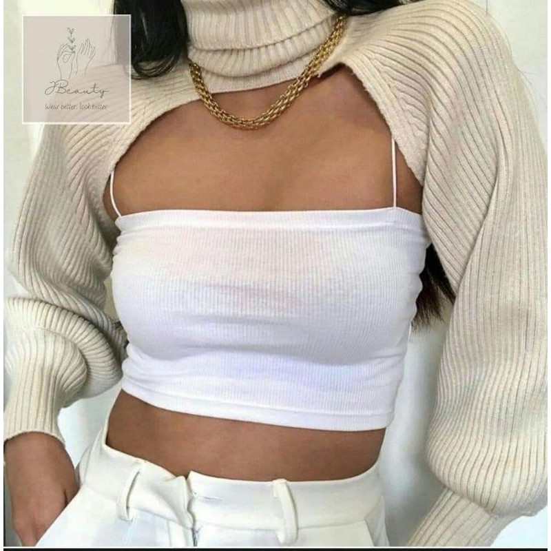 ZARA Knit Arm Warmer Sweater Shopee Philippines