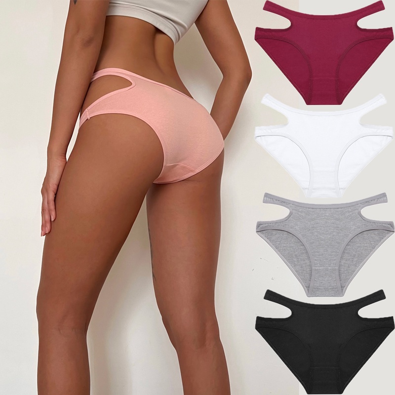 2PCS/Set Panties Women Underwear Seamless Panties Sexy Lingerie for Female  Finetoo Design Waistband Panty lenceria