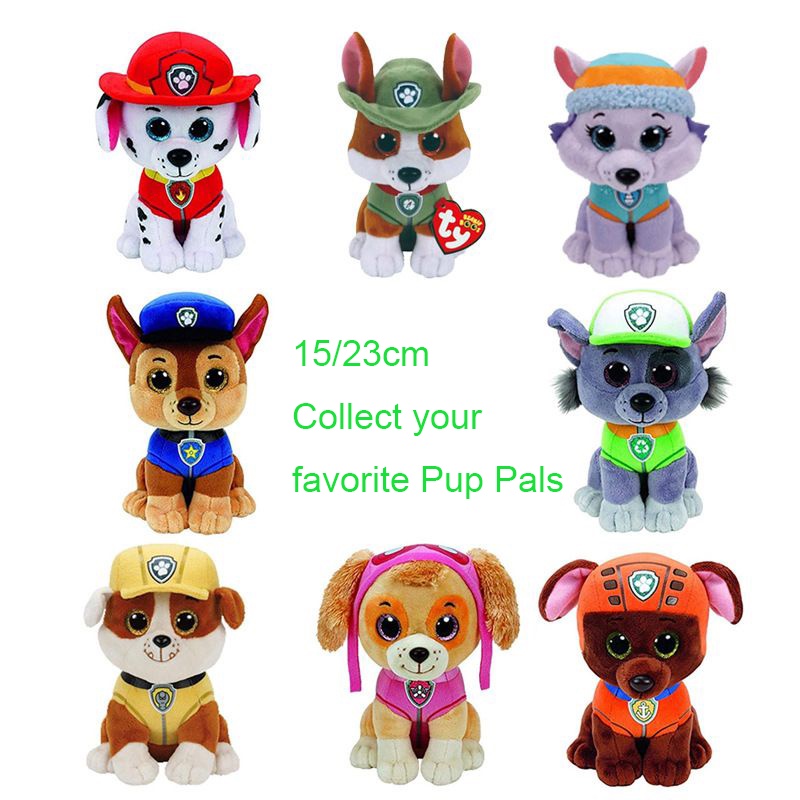 Paw patrol tracker beanie sales baby