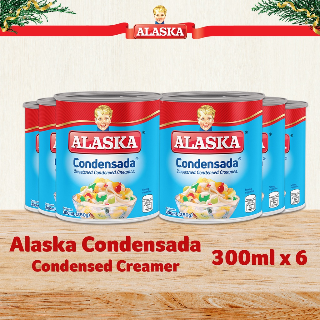 Alaska Condensada easy-open 300ml | Set of 6 | Shopee Philippines