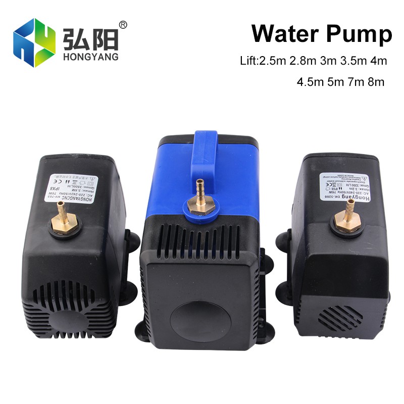 45W Submersible Water Pump with 800L/H Adjustable Flow and 2.8m Lift