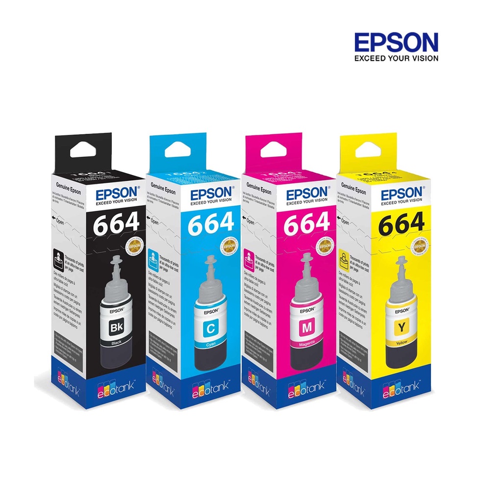 Epson 664 Ink Dye Ink For Epson L Series Printer L120 L100 L101