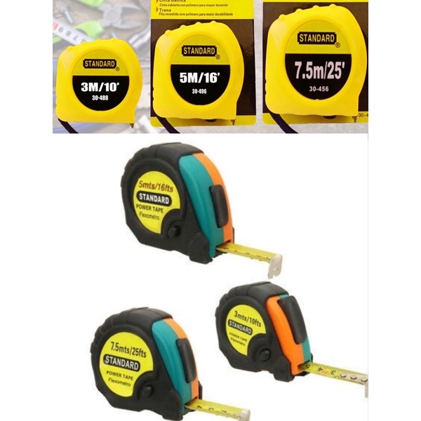 Heavy duty & Standard 3M.5M.7.5M.Measuring meter/ ruller measure/ meter tape/  measuring tape