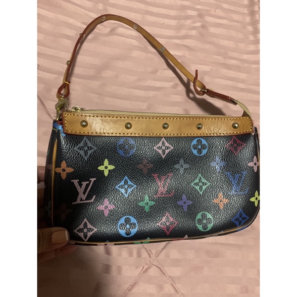 Louis vuitton colorful pochette hot sale