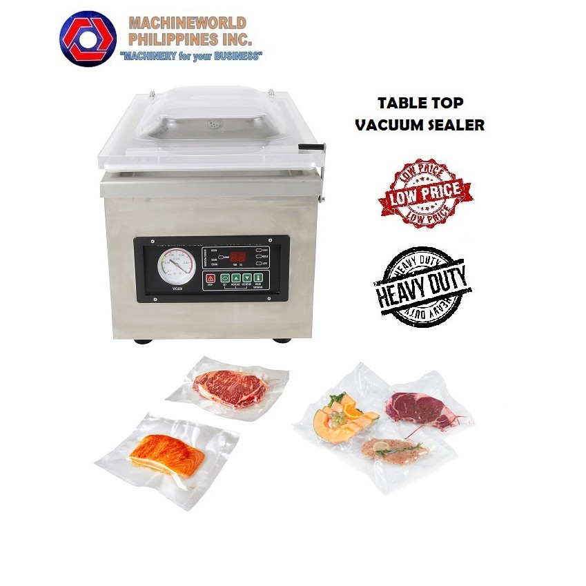 INDUSTRIAL VACUUM SEALER TABLE TOP SINGLE CHAMBER VACUUM PACKER DZ