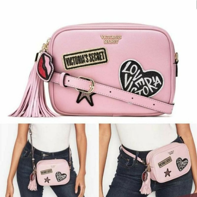 Victoria's secret discount pink crossbody bag