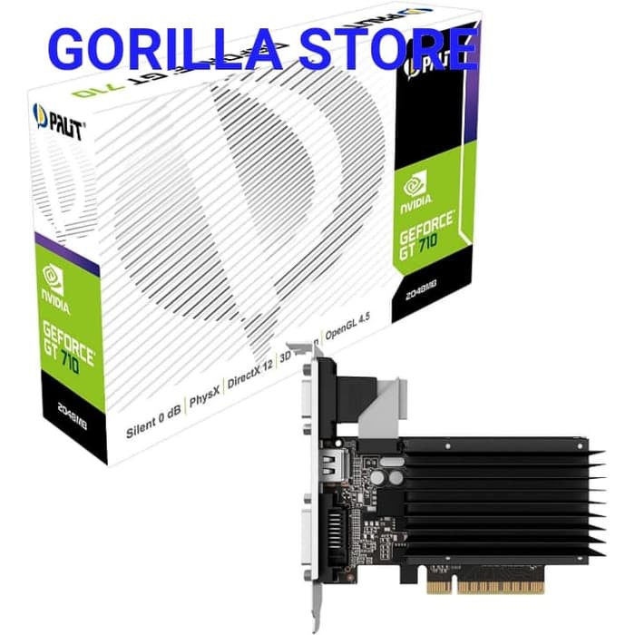 Palit NVIDIA GeForce GT710 2GB DDR3 64BIT Shopee Philippines