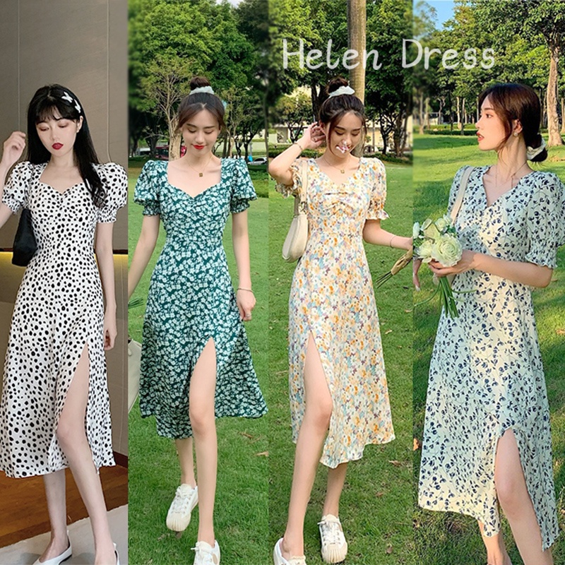 Summer cheap dress shopee