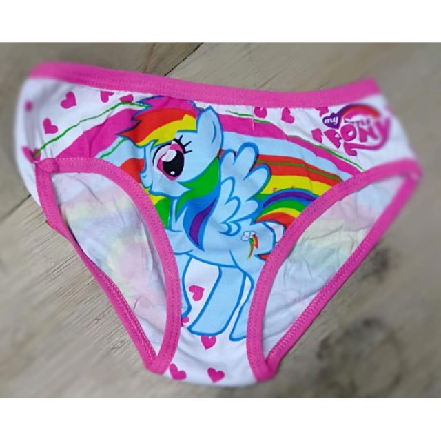 COD☑️ 12pcs Character Kids/Girls Underwear Panties Unicorn 4-6 Years Old