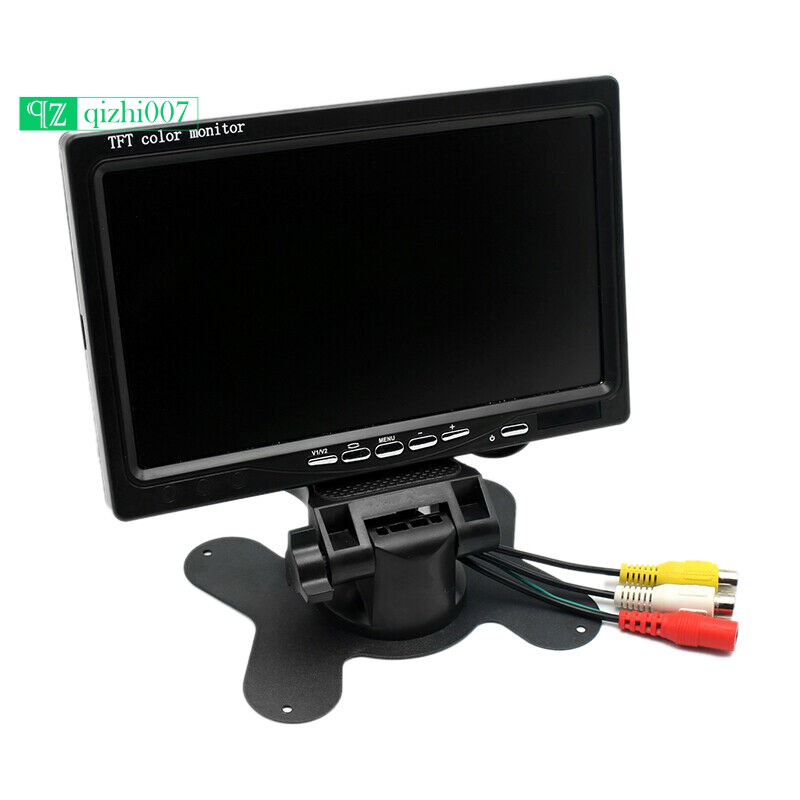 7 inch Rearview Car LCD Monitor, Buyee Portable 7 TFT LCD Digital with HD  Full Color Wide Screen for Car Rear View Backup Camera