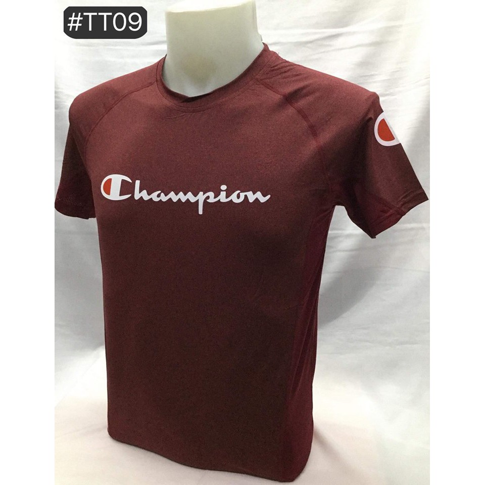 CHampion drifit t shirt Fitness Outdoor activities sport Shopee