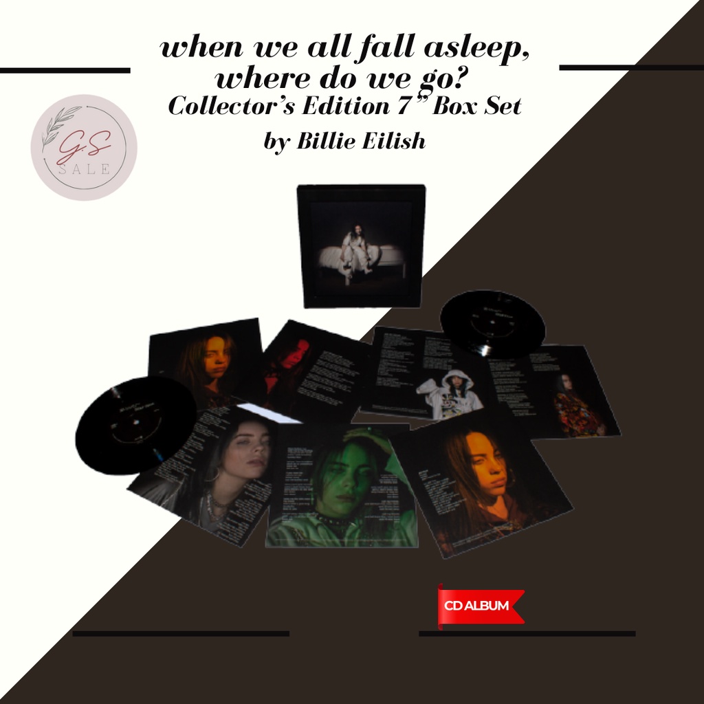 Billie Eilish - When We All Fall Asleep Where Do We Go? Vinyl Unboxing 