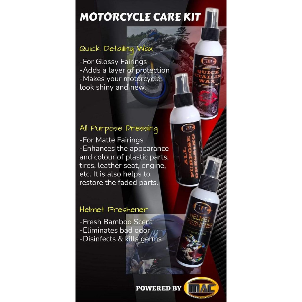 Motorcycle Care Kit