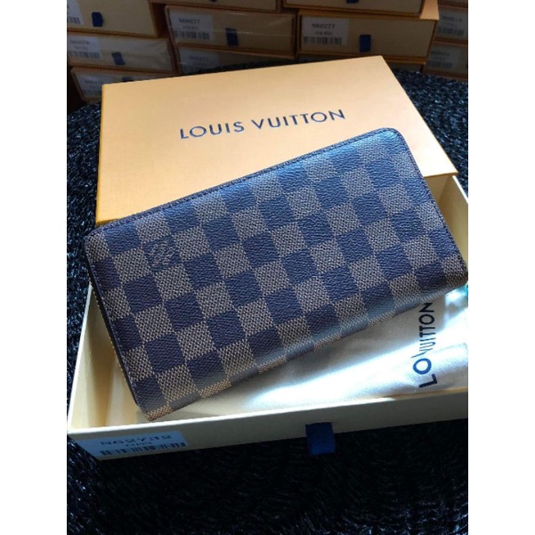 Louis Vuitton Women's Damier Ebene & Leather Punchy Low