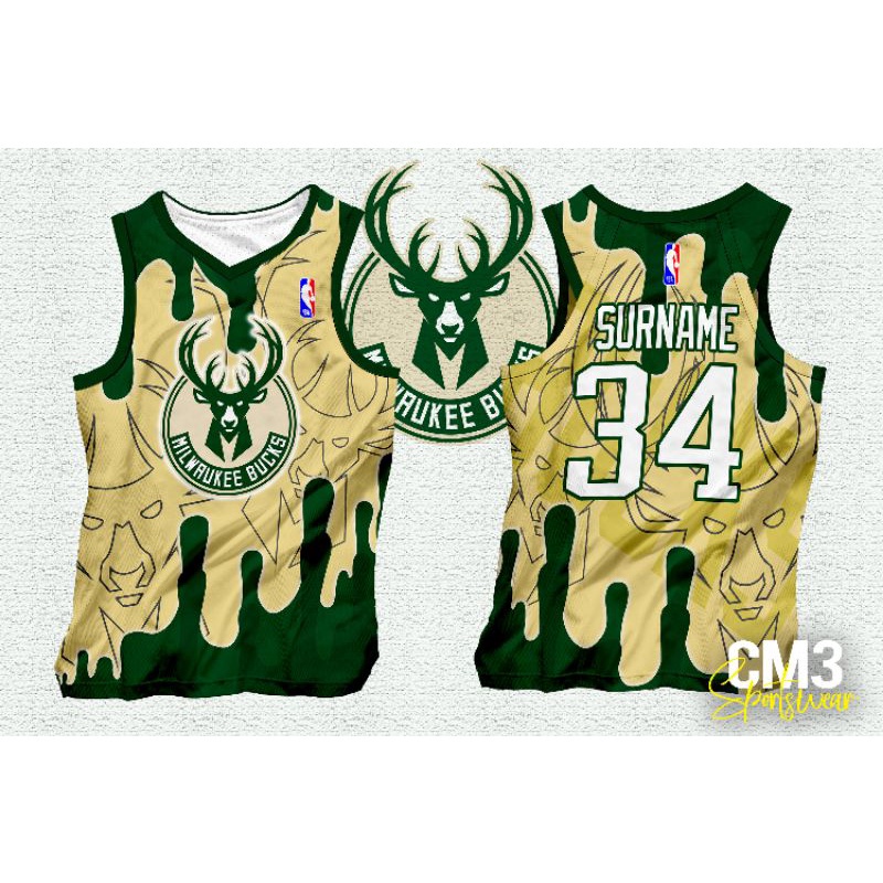 Milwaukee bucks sales jersey design