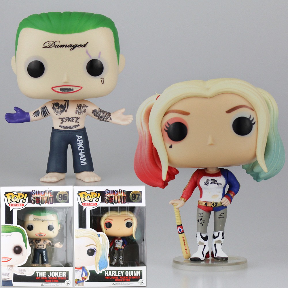 Funko Pop! Heroes: HARLEY QUINN – The Joker Vinyl Figure