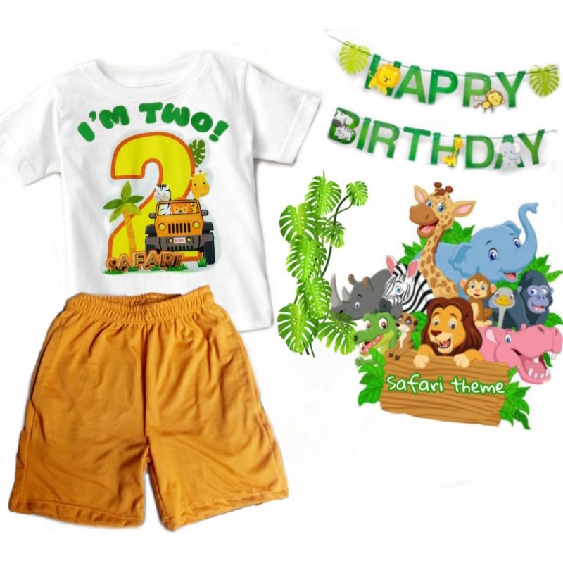 Safari clearance birthday outfit