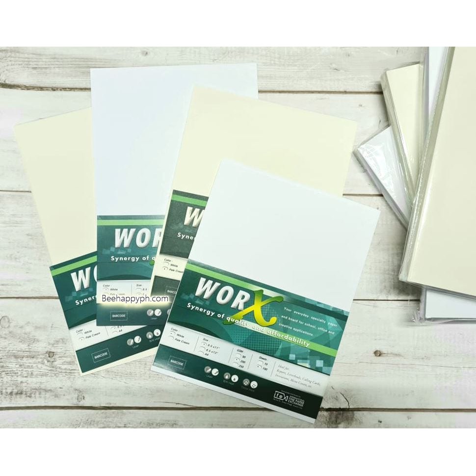 Worx Specialty Paper 90gsm 200gsm 100 Sheets Shopee Philippines