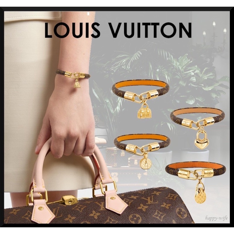 Louis Vuitton, Jewelry, Lv Leather Bracelet