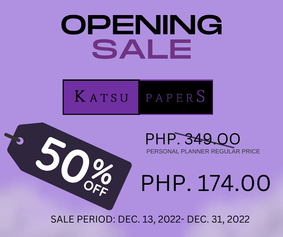 Katsu.Papers, Online Shop | Shopee Philippines