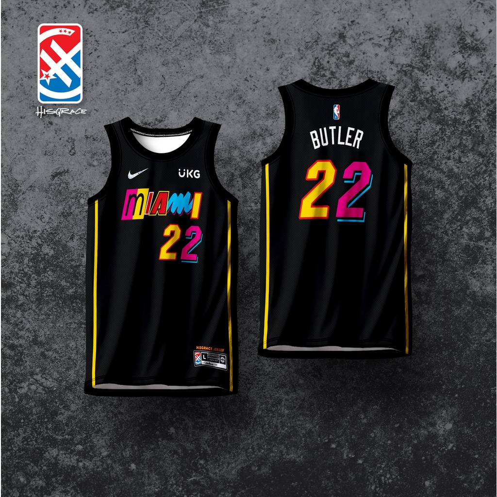 2022 MIAMI HEAT BUTLER EDITION HG BASKETBALL JERSEY