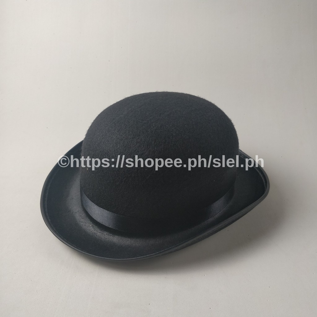 Bowler store hat manila