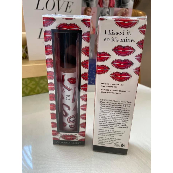 Victoria Secret Just A Kiss Eau de Parfum Rollerball Shopee