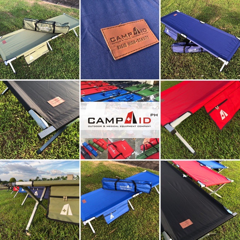 Camp aid cheap folding bed