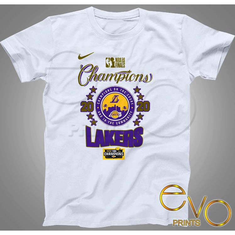 Lakers t best sale shirt 2020