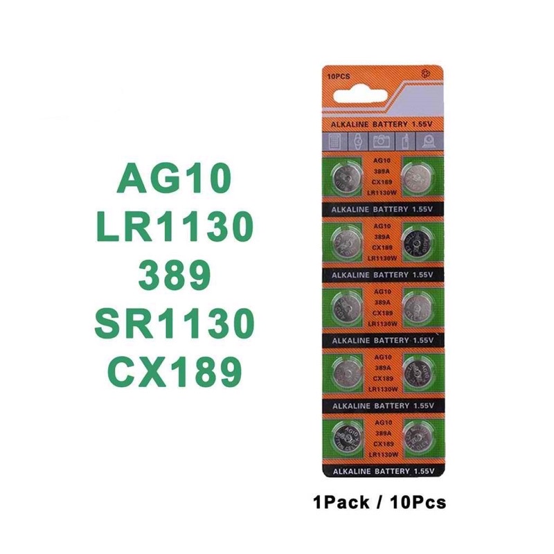 ag10 button cell battery g10 lr1130