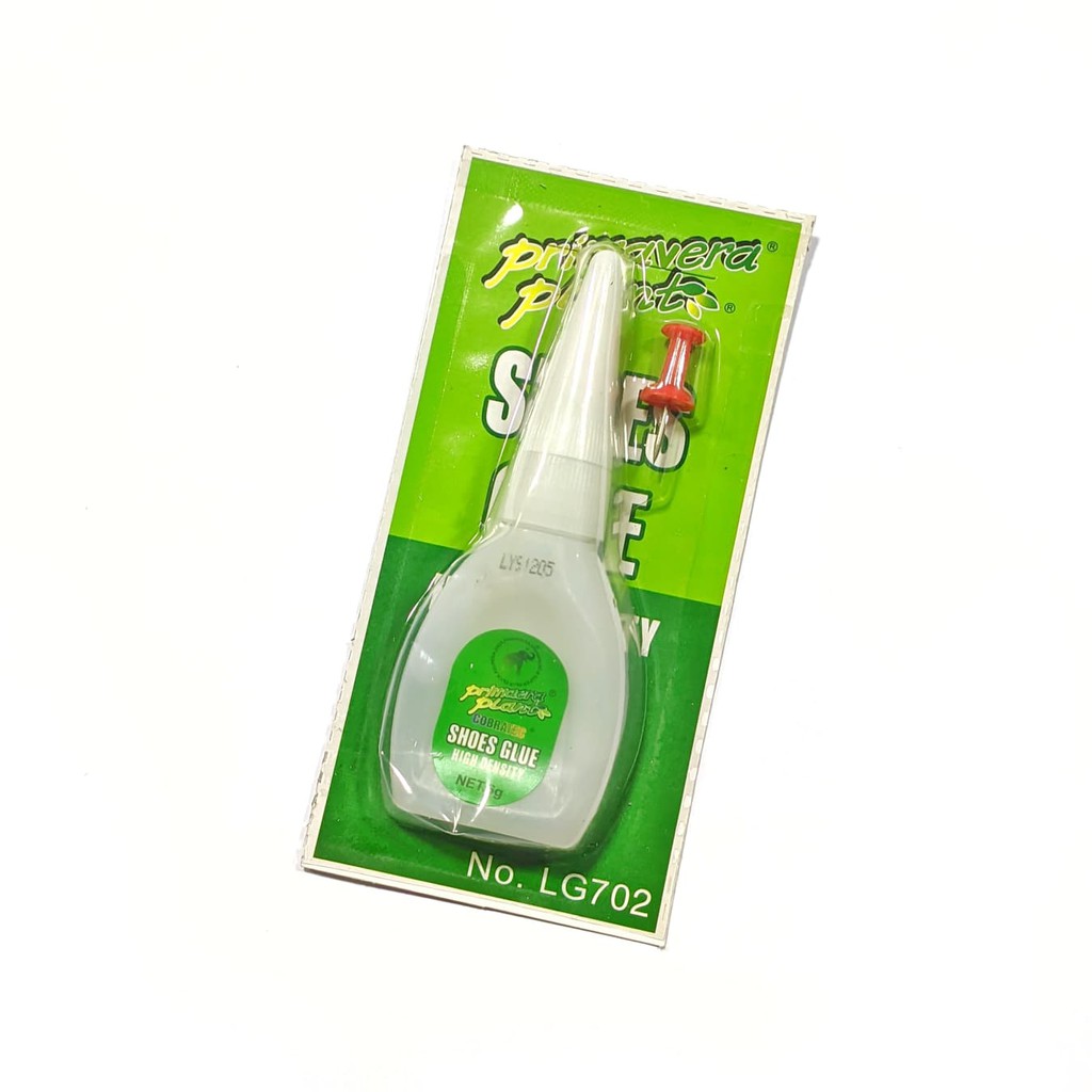 Clear store shoe glue