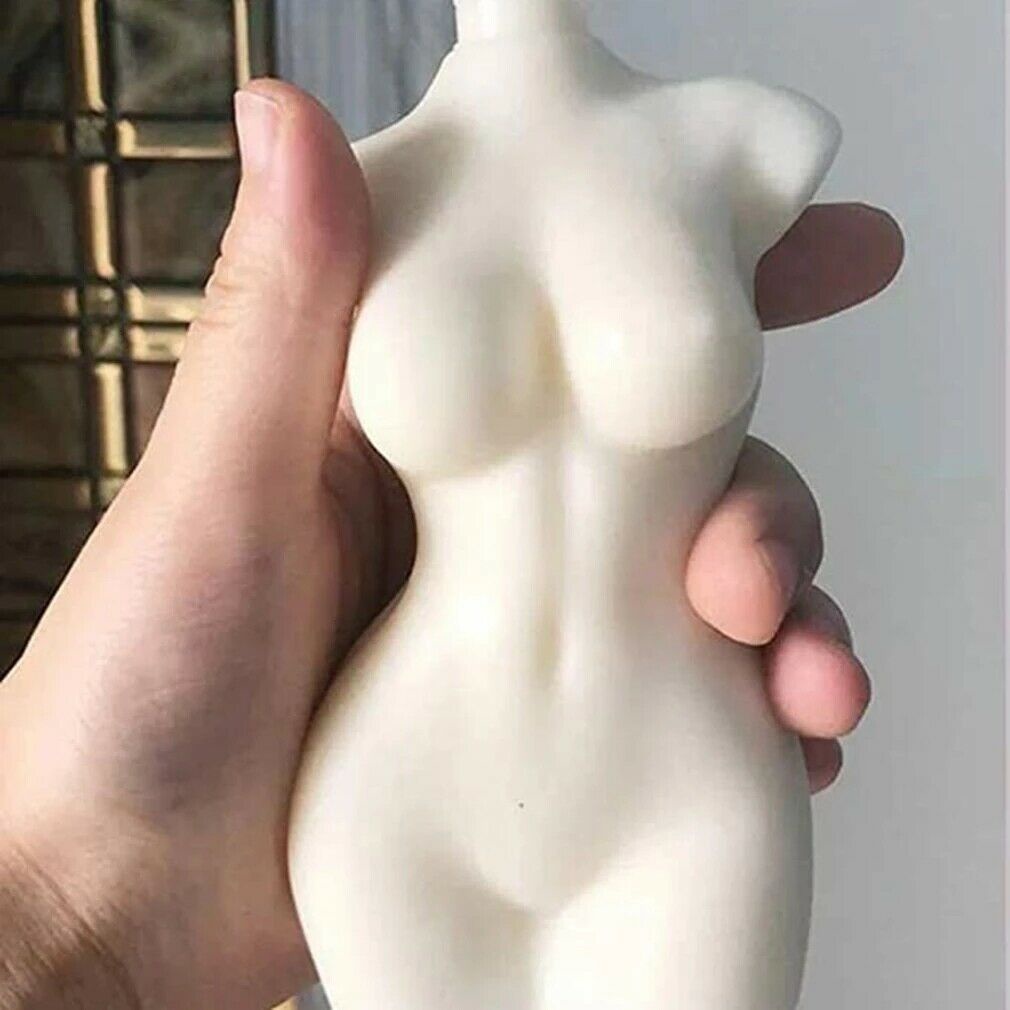 3D Moulds Women Body Candle Making Mold Sex Woman Silicone Body Molds Thick  Female Body Curvy Figure