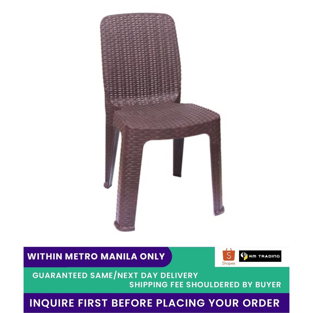 Jolly Rattan Chair 2020 Metro Manila only SF C O Buyer Shopee